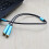 2 Pack Headphone Adapter Cable Wire Splitter 3.5mm For Headset 10