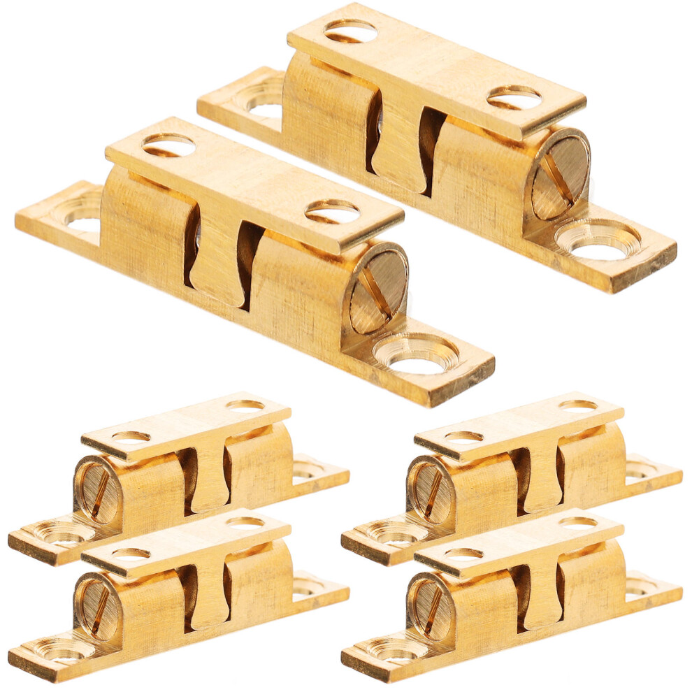 6 Pcs Cabinet Latch Hardware Door Latches And Catches Golden 3441339556054