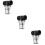 3 Pcs Transparent Water 1" Interface 80 Mesh 9