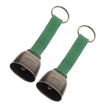 6 Pcs Camping Bear Bell Pendant Retro Outdoor Bells For Camping