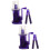2 Sets Handoperated Knitting Machine Supplies Plastic Tool Sewing 7