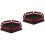 2 Pcs Duel Gyro Plastic Stadiums Disk Arena Toy For Playing 5