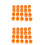 40 Pcs Nut Cover Wheel Protector Tire 8