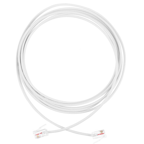 Telephone Cable 2-Core Rj11 Plug 2m Replacement Cord