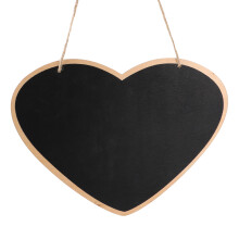 2 Pcs Message Boards Wood Chalkboard Sign Hanging Blackboard Tag