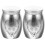 2Pcs Silver Alloy Pet Urns Small Keepsake Dog Cat Ashes Storage 4