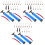 6Ensembles De Basket Usage Kit Gonflage Portable 3