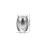2Pcs Silver Alloy Pet Urns Small Keepsake Dog Cat Ashes Storage 10