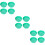 12Pcs Professional Gardening Classifier Green Plastic Sifting Pan 10