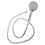 5Pcs Handheld High Pressure Showerhead For Bathroom Use 2