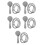 5Pcs Handheld High Pressure Showerhead For Bathroom Use 6