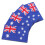 20 Pcs Australia Badge Embroidered Patch With Fastener Backing 1