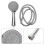 5Pcs Handheld High Pressure Showerhead For Bathroom Use 11