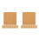 48 Pcs Self Adhesive Cork Sheets Square Tiles 10Cm Diy Coasters Supply 8