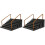 2pcs Finger Skateboard Props Plastic Skate Park Mini Child 2