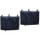 2Pcs Navy Fabric Bedside Storage Bag Multipocket Organizer for Gadgets 4