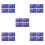 20 Pcs Australia Badge Embroidered Patch With Fastener Backing 8