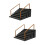 2pcs Finger Skateboard Props Plastic Skate Park Mini Child 7