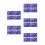 20 Pcs Australia Badge Embroidered Patch With Fastener Backing 3