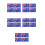 20 Pcs Australia Badge Embroidered Patch With Fastener Backing 6