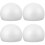 4Pcs White Foam Cake Dummies Smooth Surface DIY Wedding Cake Models 6