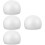 4Pcs White Foam Cake Dummies Smooth Surface DIY Wedding Cake Models 8