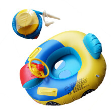 4Pcs Car Model Inflatable Kids Swimming Rings with Handles