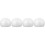 4Pcs White Foam Cake Dummies Smooth Surface DIY Wedding Cake Models 5