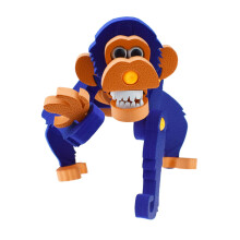 2Pcs Creative Monkey 3D Puzzle Toy for Kids Durable Jigsaw Gift
