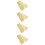 4Pcs Polyester Golden Wedding Table Runner Sequin Birthday Table Cover 7