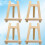 12 Pcs Solid Wood Easels Calendar Display Rack Photo Frame Bracket 11