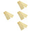 4Pcs Polyester Golden Wedding Table Runner Sequin Birthday Table Cover 5