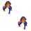 2Pcs Creative Monkey 3D Puzzle Toy for Kids Durable Jigsaw Gift 5