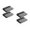 4 Pcs Edge Banding Trimmer Mini Tool For Wood Chamfering Smoothing 10