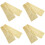 4Pcs Polyester Golden Wedding Table Runner Sequin Birthday Table Cover 4