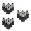 18 Pcs Household Bulb Adapter E12 To E14 Lamp Socket Converter 8