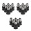 18 Pcs Household Bulb Adapter E12 To E14 Lamp Socket Converter 4