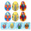 18Pcs Simulation Dinosaur Toy Plastic Kids Transforming Animal Models 10