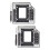 4 .5 Hard Drive Cage -State Bracket Laptop Disk Holder 7