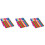 3Sets Kids Triangular Wax Crayons Assorted Colors Washable Coloring 4