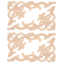4 Count Wood Appliques Corner Trim Door Accent Furniture And Onlays