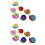 Snail Shape Button Multicolor For Artists Diy Projects 100pcs 5