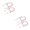 4 Pcs Eyeglass Chains Beading Sunglasses Retainer Neck Strap 4