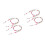 4 Pcs Eyeglass Chains Beading Sunglasses Retainer Neck Strap 7
