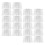 100 Pcs Clear Book Covers For Textbooks And Notebooks 2