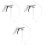 3pcs Airbrush Paint Sprayer Undercoating Dedicated Spray Gun 3
