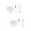Crystal Ashtray Lid For Desktop Design Butt Container For Home Office Use 6