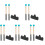 5Sets Lightweight Drum Stick with Durable Rubber Mallets 4
