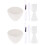 Crystal Ashtray Lid For Desktop Design Butt Container For Home Office Use 4