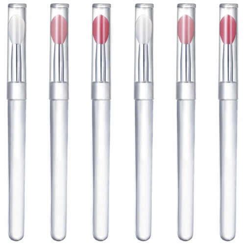 30Pcs Multi-Use Silicone Lip Brushes Easy Carry Lip Balm Applicators
